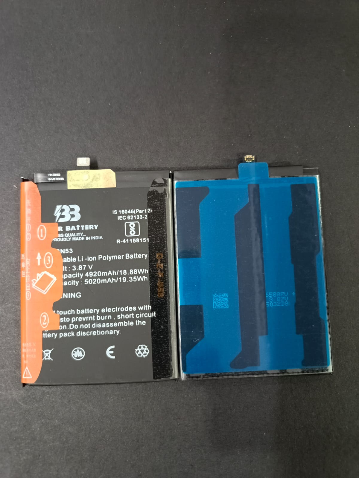 BN53 -Redmi Note 9 Pro Battery