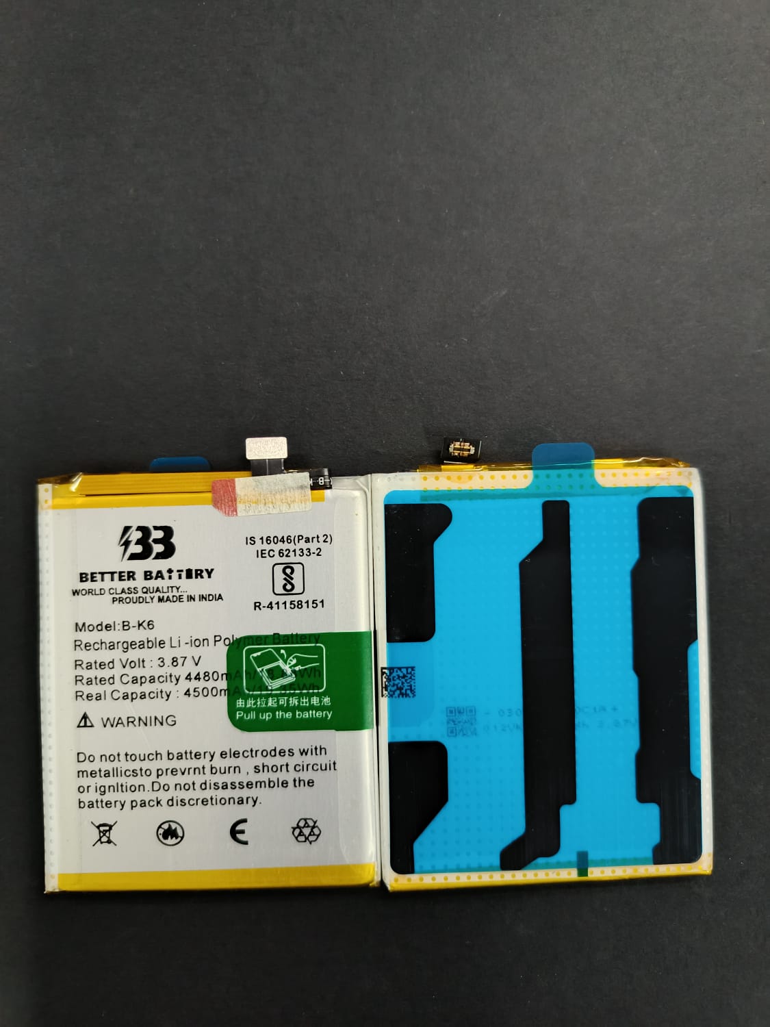 B-K6 Battery For Vivo V17 (Vivo 1919) / Vivo V19 (Vivo 1933) Mobile