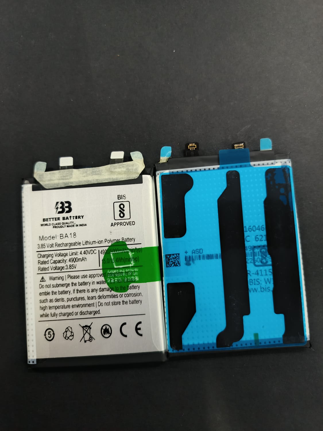 BA18 -Battery for Vivo V30 5G Mobile